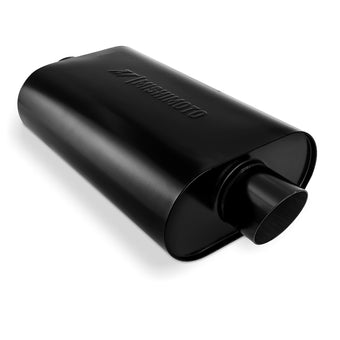 compare product Mishimoto Muffler with 2.5in Center Inlet/Outlet - Angled Tip - Black