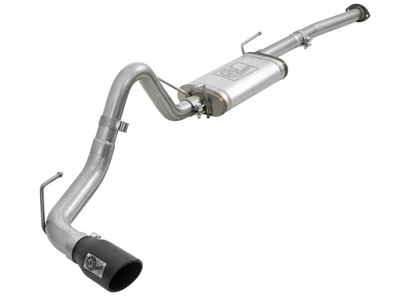 aFe MACH Force - Xp 2 - 1/2in 304 SS Cat - Back Exhaust w/Black Tips 2016+ Toyota Tacoma L4 - 2.7L / V6 - 3.5L - My Store