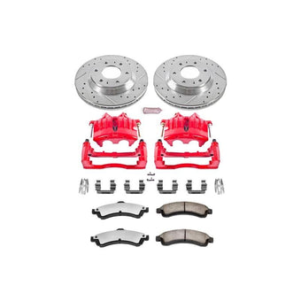 compare product Power Stop 04-05 Buick Rainier Front Z36 Truck & Tow Brake Kit w/Calipers