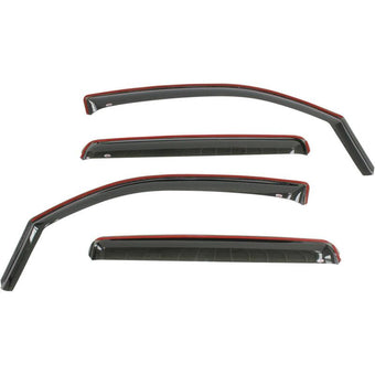 compare product Westin 2016-2018 Toyota Tacoma Double Cab 4dr In-Channel Wind Deflector 4pc - Smoke