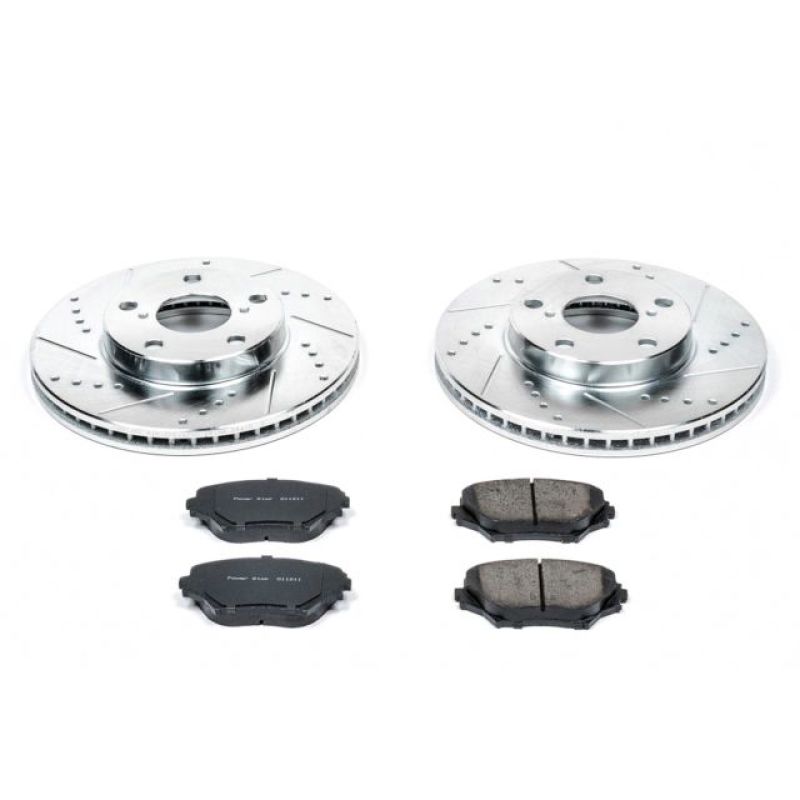 Power Stop 01 - 05 Toyota RAV4 Front Z23 Evolution Sport Brake Kit - My Store