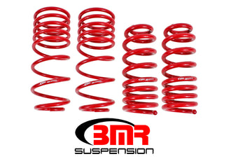 compare product BMR 93-02 F-Body Handling Version Lowering Spring Kit (Set Of 4) - Red