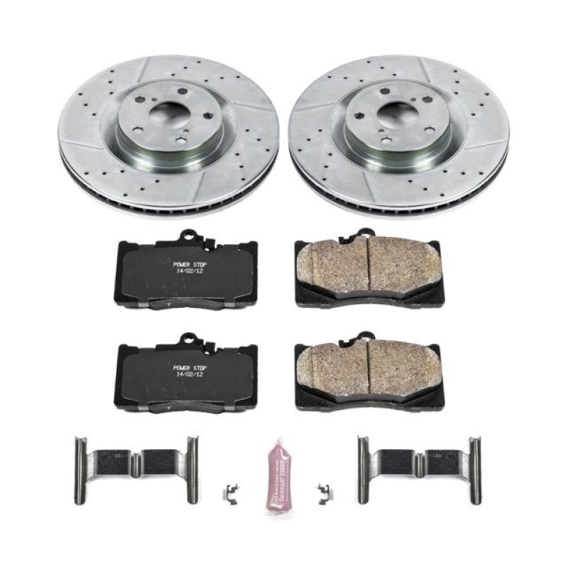Power Stop 16 - 17 Lexus GS200t Front Z23 Evolution Sport Brake Kit - My Store