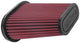 AEM 7.5in L x 4.5in W Base 5.5in L x 2.5in W Top 9in Height Dryflow Air Filter - My Store