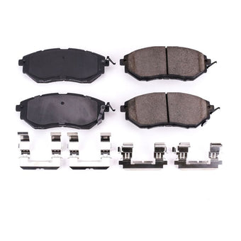 compare product Power Stop 06-07 Subaru B9 Tribeca Front Z17 Evolution Ceramic Brake Pads w/Hardware