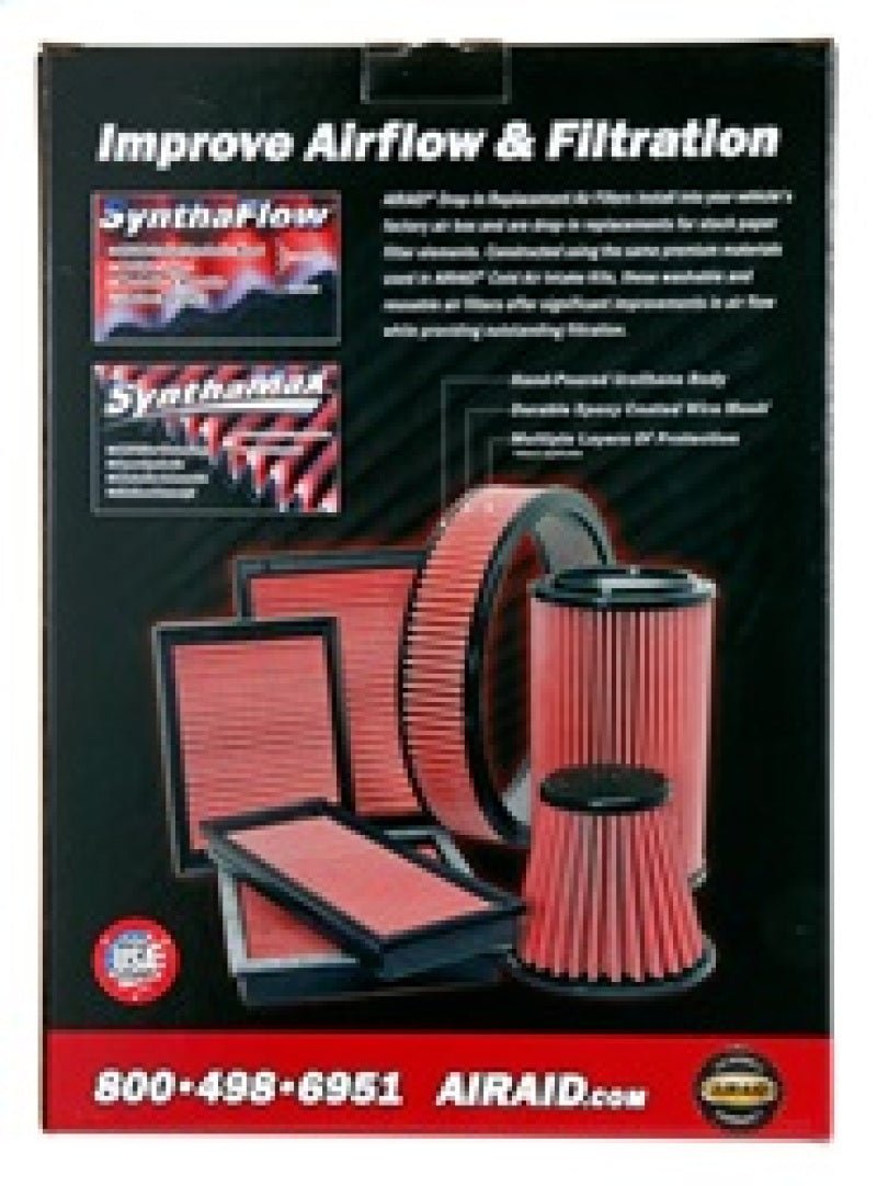 Airaid 2015 - 2016 Ford Mustang V8 5.0L F/I Direct Replacement Dry Filter - My Store