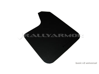 compare product Rally Armor Universal Fit (No Hardware) Basic Black Mud Flap w/ Black Logo