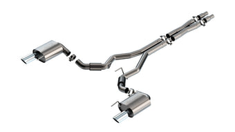 compare product Borla 2024 Ford Mustang GT 5.0L V8 w/o Active Exhaust S-Type Cat-Back Exhaust System