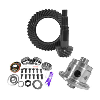 compare product Yukon Gear 11.25in Dana 80 Thin 3.73 Rear Ring & Pinion Install Kit 35 Spline Positraction 4.375in