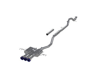 compare product MBRP 2024+ Acura Integra Type-R T304 SS 3in Cat-Back Triple Center Outlet Exhaust w/Burnt Tips