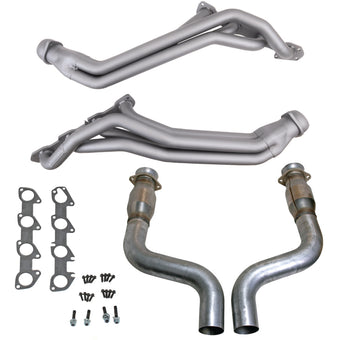 compare product BBK 09-24 Dodge Challenger/Charger 5.7L 1-3/4in Header w/High Flow Catted Mid Pipe (Ti Ceramic)