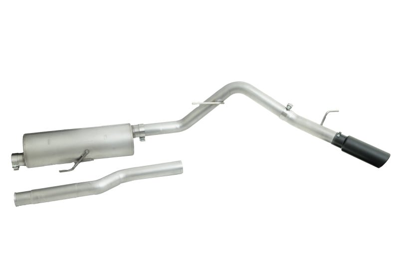 Gibson 20 - 22 Jeep Gladiator JT Rubicon 3.6L 3in Cat - Back Single Exhaust - Black Elite - My Store