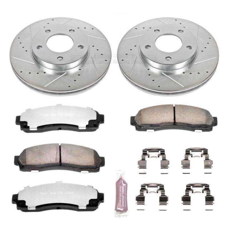 Power Stop 01 - 07 Ford Escape Front Z36 Truck & Tow Brake Kit - My Store
