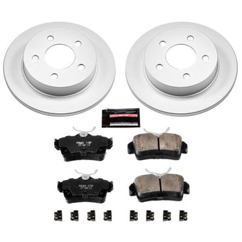 compare product Power Stop 94-04 Ford Mustang Rear Z17 Evolution Geomet Coated Brake Kit
