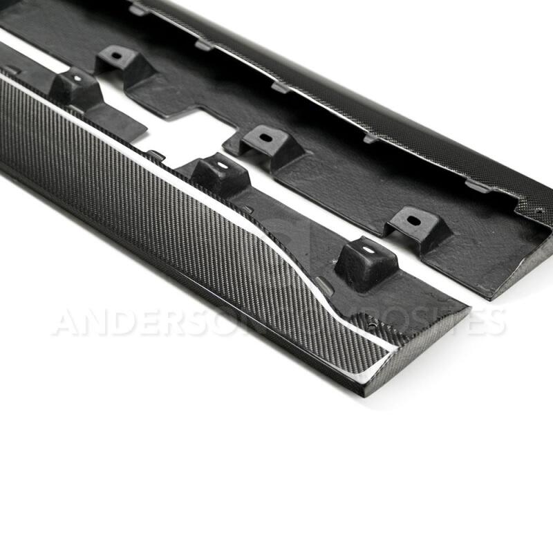 Anderson Composites 15 - 16 Ford Mustang Type - AR Rocker Panel Splitter - My Store