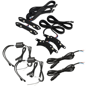 compare product Oracle 15-21 Dodge Challenger RGB+W Headlight DRL Upgrade Kit - ColorSHIFT+W