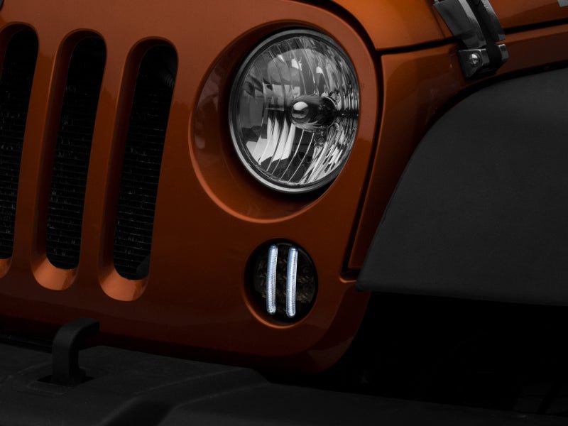 Raxiom 07 - 18 Jeep Wrangler JK Axial Series LED Front Turn Signals (Smoked) - My Store