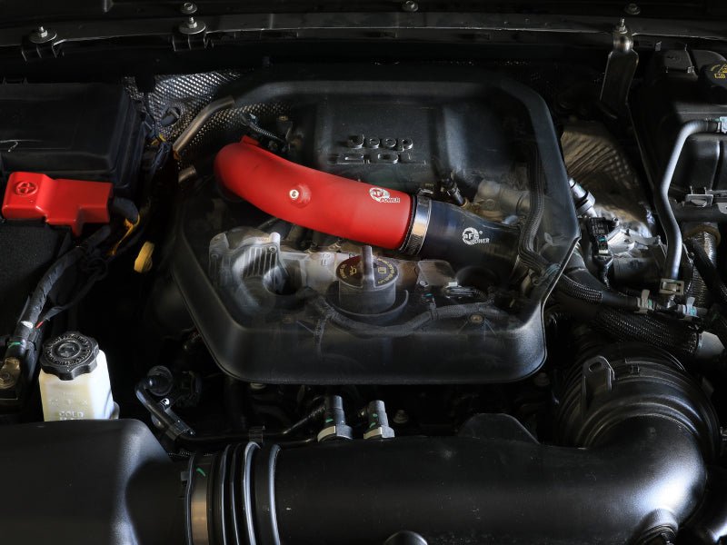 aFe 2024+ Jeep Wrangler JL L4 - 2.0L (t) BladeRunner 2 - 1/2in Aluminum Hot Charge Pipe - Red - My Store