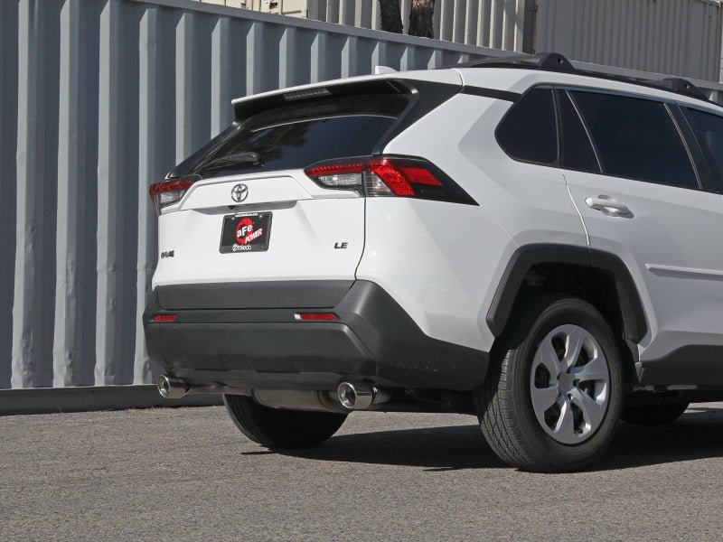 aFe Power 19 - 21 Toyota RAV4 L4 - 2.5L Takeda 304 SS Cat - Back Exhaust w/ Polished Tip - My Store