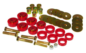 compare product Prothane 67-81 Chevy Camaro Body Mount Kit w/ Hardware - Red