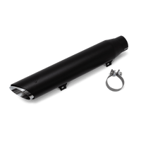 Vance & Hines 2025+ HD Softail Twin Slash 4in Round Black Slip - On Exhaust - My Store