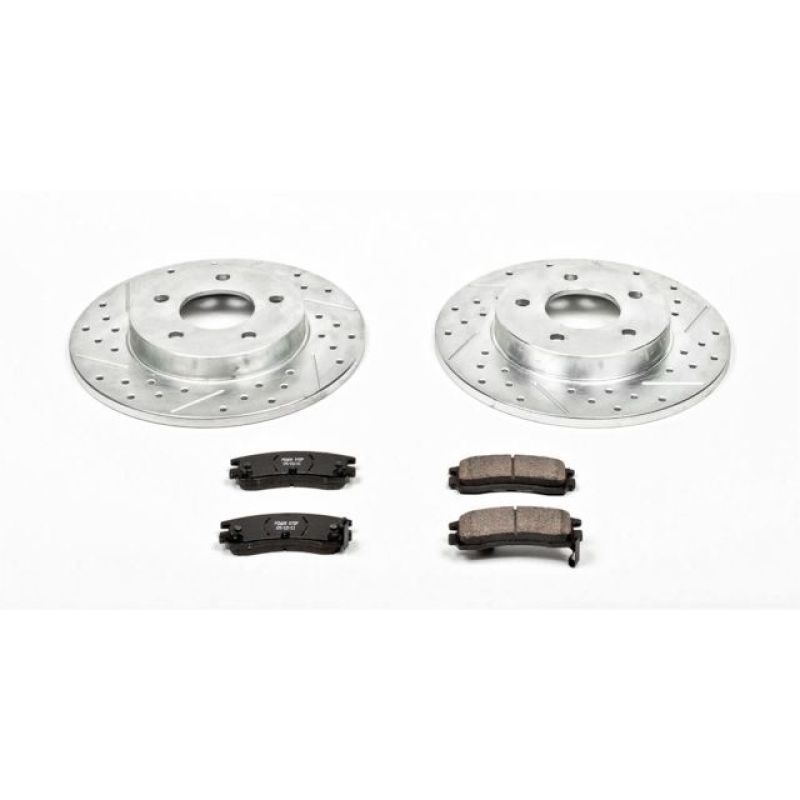 Power Stop 94 - 96 Cadillac DeVille Rear Z23 Evolution Sport Brake Kit - My Store