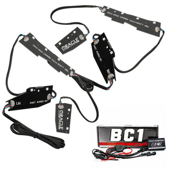 compare product Oracle 16-18 Chevy Camaro RGB+W Headlight DRL Upgrade Kit - ColorSHIFT w/ BC1 Controller