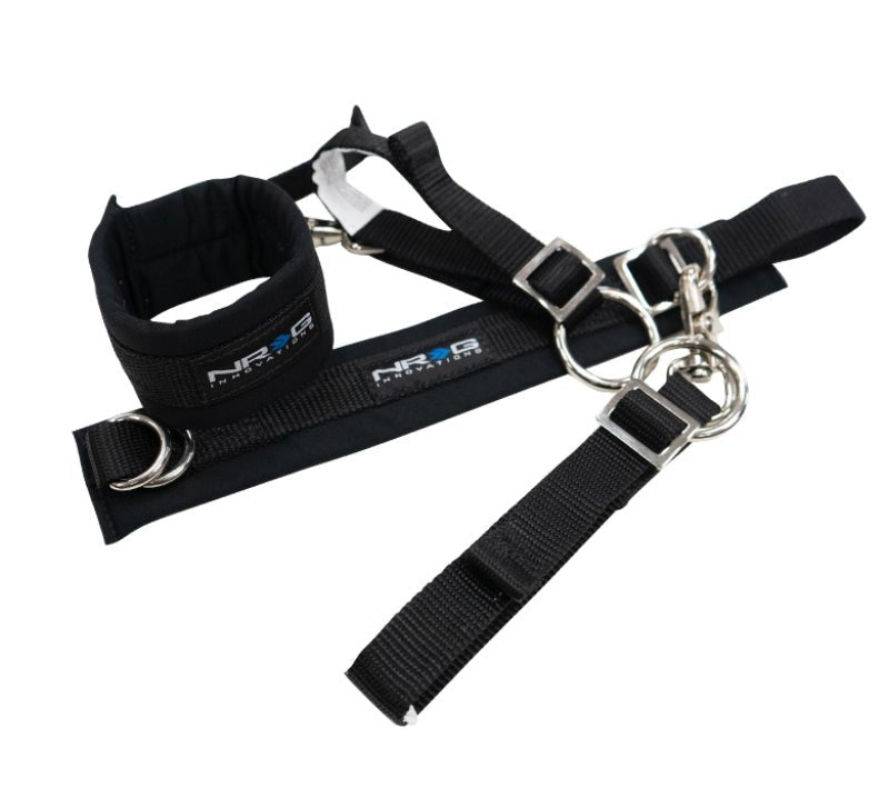 NRG SFI 3.3 Arm Restraints One Pair - Black - My Store