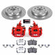 Power Stop 2019 Volkswagen Beetle Rear Z26 Street Warrior Brake Kit w/Calipers - My Store