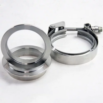compare product Granatelli 4.0in Mating Male to Female Flanges w/V-Band Clamp
