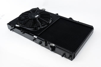 compare product CSF 92-00 Honda Civic w/K-Swap V3 Radiator - Black Finish