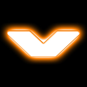 compare product ORACLE Lighting Universal Illuminated LED Letter Badges - Matte Wht Surface Finish - V