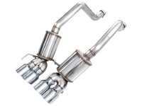 AWE Tuning C6 Chevrolet Corvette Z06/ZR1 Touring Edition Axle - Back Exhaust w/ Chrome Silver Tips - My Store