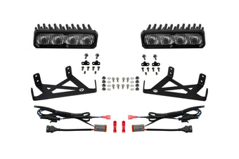 compare product Diode Dynamics 2020-2022 Ford F-250 Super Duty F250 Fog SS6 Pro LED Kit White 6000K