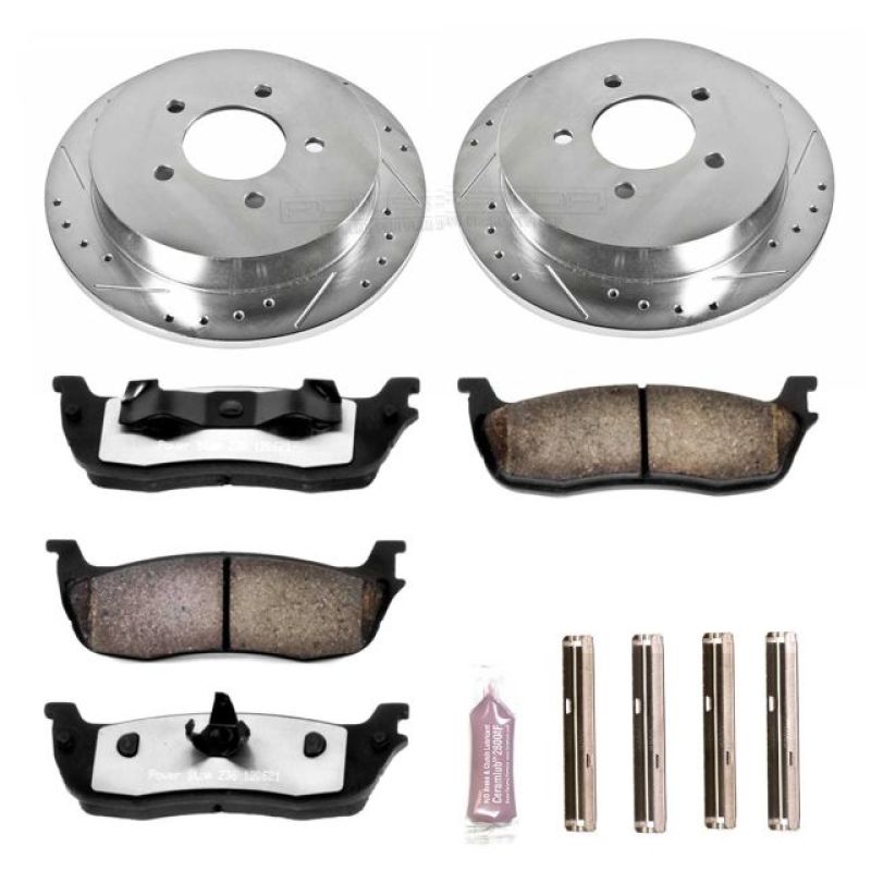 Power Stop 00 - 02 Ford Expedition Rear Z36 Truck & Tow Brake Kit - My Store