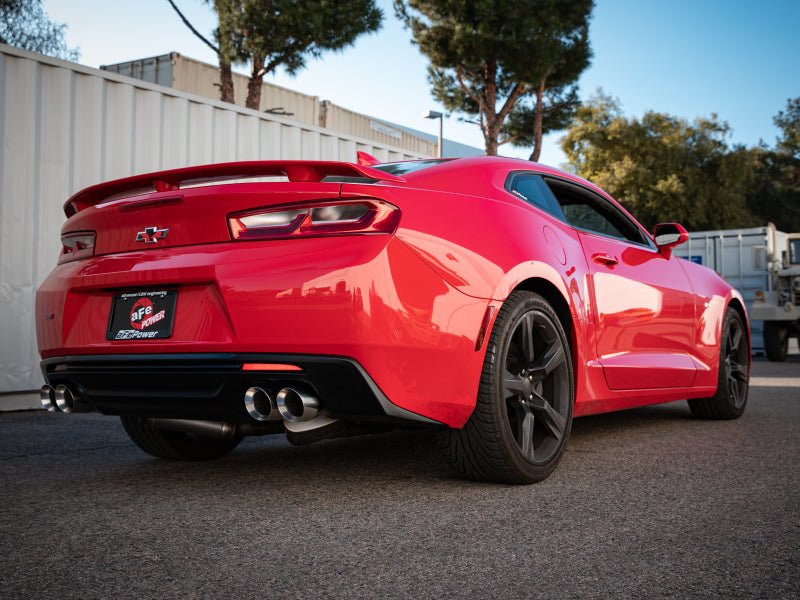 aFe POWER MACH Force - Xp 3in Axle - Back 16 - 21 Chevrolet Camaro SS V8 6.2L w/Mufflers - Polished - My Store