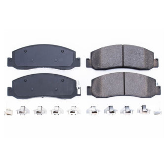 compare product Power Stop 08-11 Ford F-250 Super Duty Front Z17 Evolution Ceramic Brake Pads w/Hardware