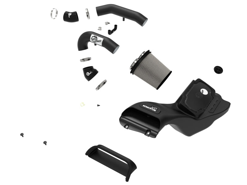 aFe 21 - 22 Ford F - 150 Raptor V6 - 3.5L(tt) Momentum XP Cold Air Intake System Blk w/ Pro Dry S Filter - My Store