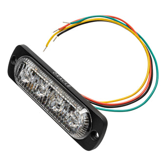 compare product Oracle 4 LED Slim Strobe - Amber