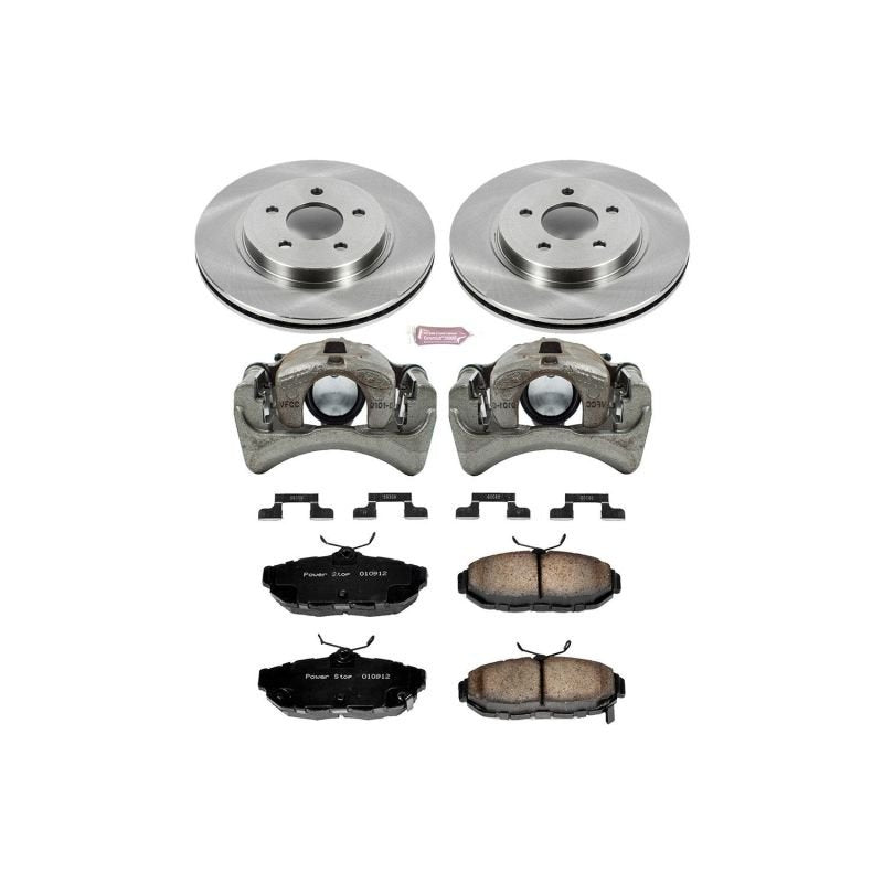 Power Stop 11 - 14 Ford Mustang Rear Autospecialty Brake Kit w/Calipers - My Store