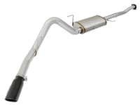 aFe MACHForce XP Exhaust 3in - 3.5in SS Single Side Exit CB w/ Black Tips 15 Ford F150 V8 5.0L CC/SB - My Store