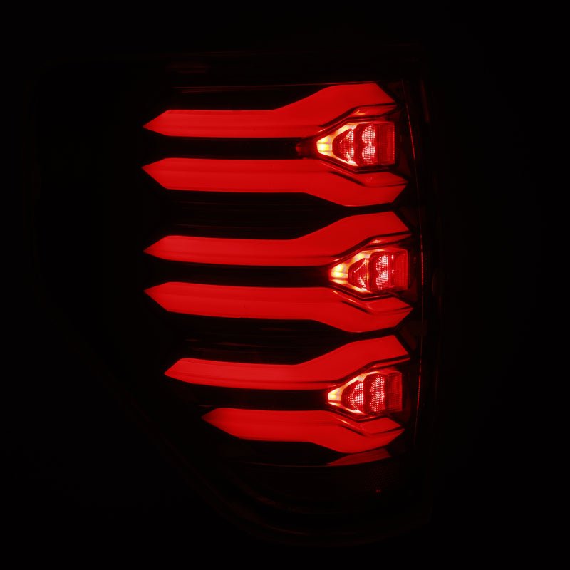 AlphaRex 09 - 14 Ford F150 LUXX LED Taillights - AlphaBlack Housing - My Store