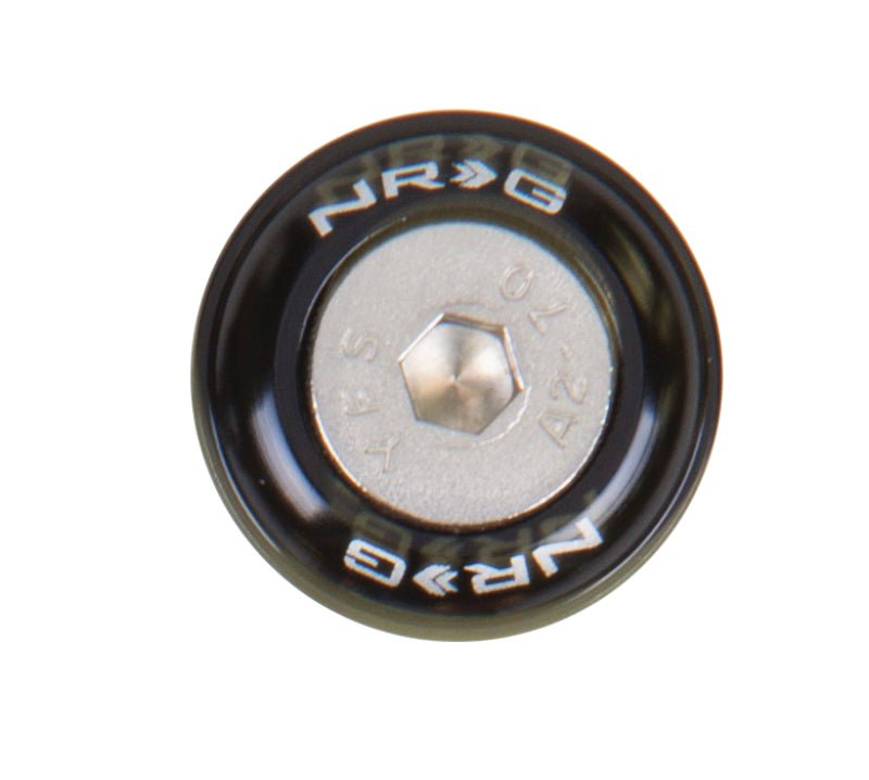 NRG Fender Washer Kit w/Rivets For Metal (Black) - Set of 10 - My Store
