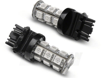 compare product Raxiom 79-13 Ford Mustang Axial Series Amber Turn Signal LED Light Bulb Kit Part