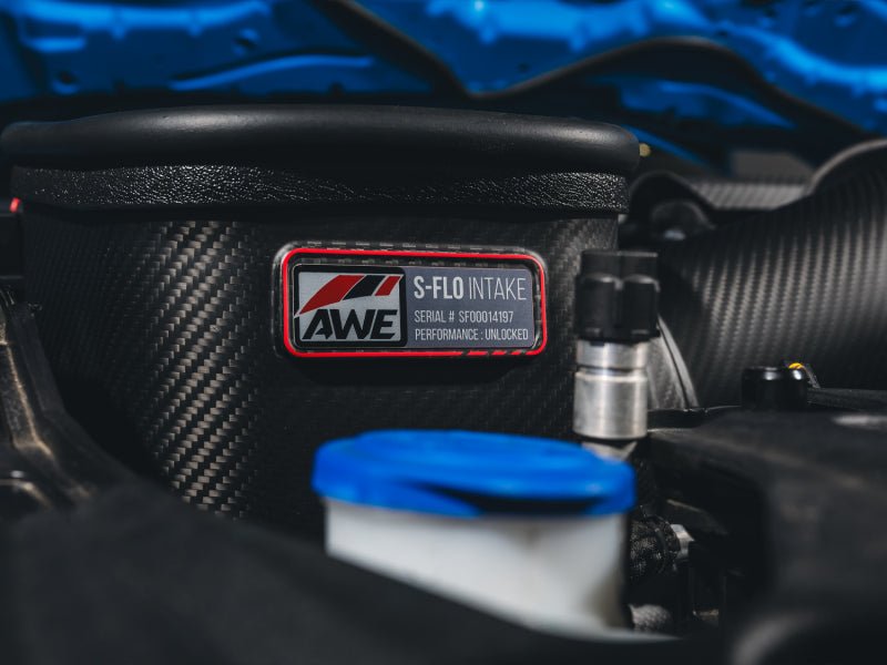 AWE Tuning 24 - 26 Ford S650 Mustang GT/Dark Horse S - FLO Carbon Intake - My Store