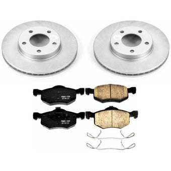 compare product Power Stop 01-07 Ford Escape Front Z17 Evolution Geomet Coated Brake Kit