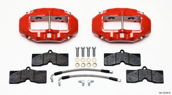 compare product Wilwood D8-4 Rear Caliper Kit Red Corvette C2 / C3 65-82