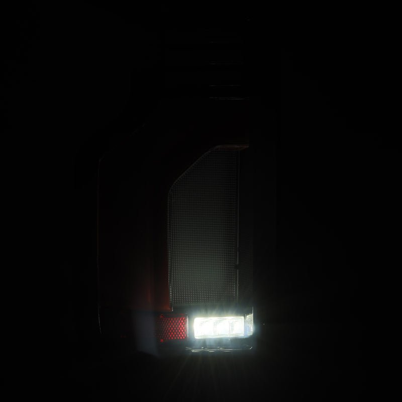 AlphaRex 19 - 24 Chevy Silverado 1500 / 20 - 24 2500HD/3500HD LUXX - Series LED Tail Lights Red - My Store