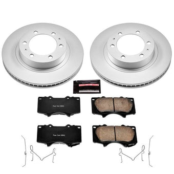 compare product Power Stop 03-09 Toyota 4Runner Front Z17 Evolution Geomet Coated Brake Kit