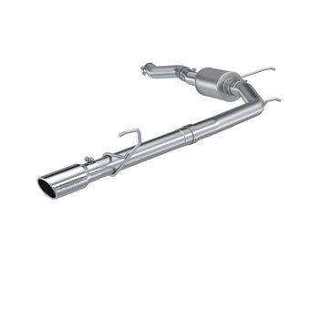 compare product MBRP 2022+ Ford Maverick Aluminized Steel 4in OD Tip Single Side Exit 3in Cat Back Exhaust